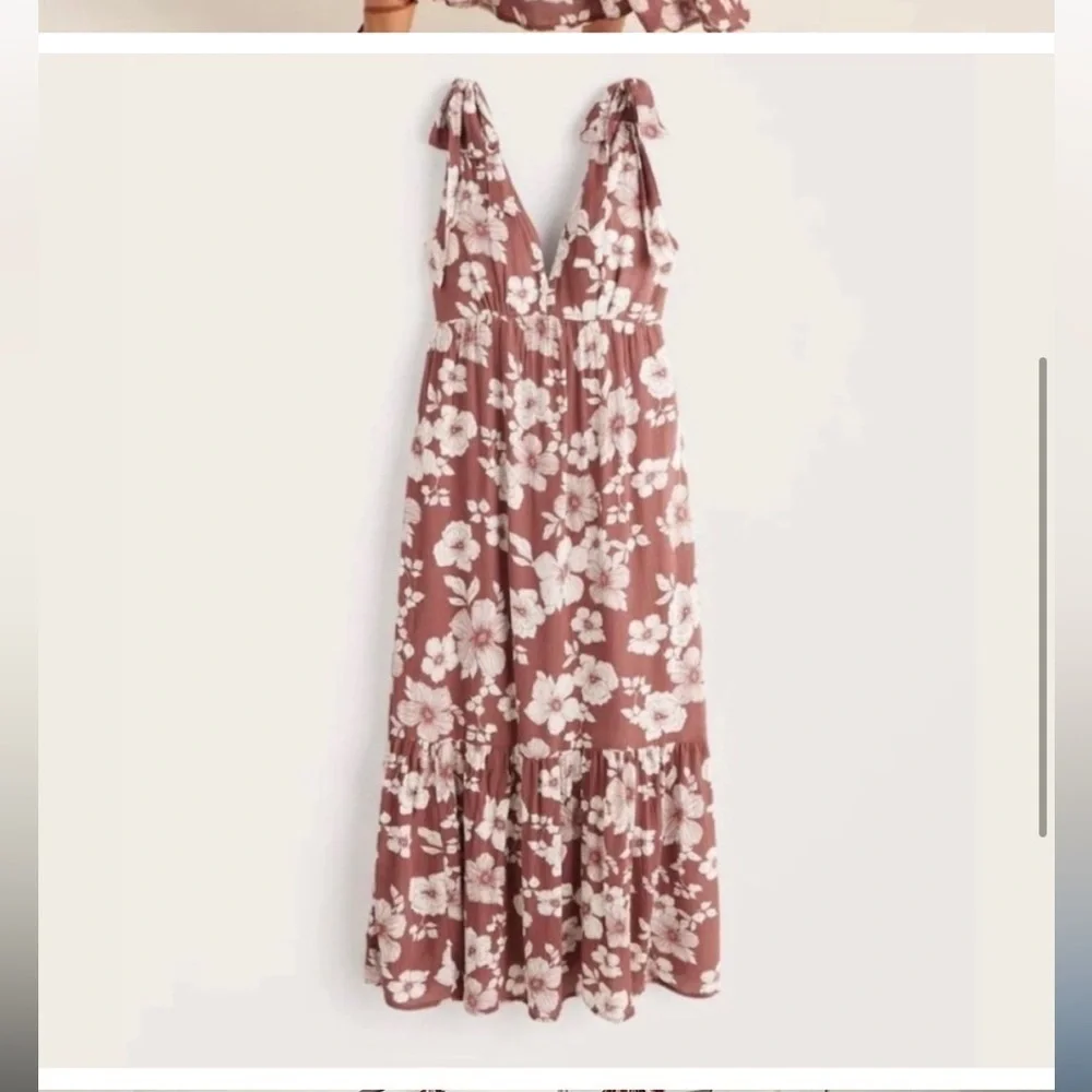 Abercrombie & Fitch Tie Strap Dress